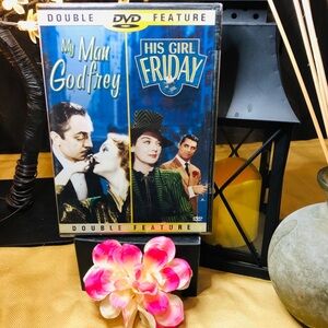 Double Feature/ My Man Godfrey and His Girl Friday / DVD